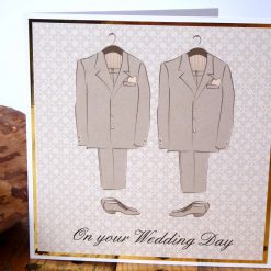 C3484 -Male - On your Wedding Day Card