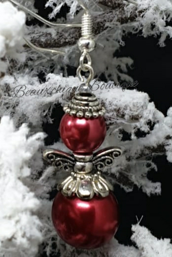Red Angel Earrings Red Angel Earrings