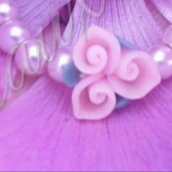 Pink Flower Bracelet 1 Pink Flower Bracelet 1