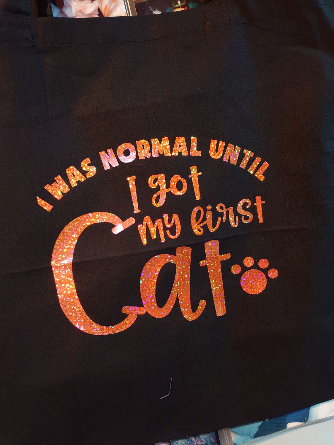 'Oh my gosh it's time to shop' cotton tote bag 'Oh my gosh it's time to shop' cotton tote bag