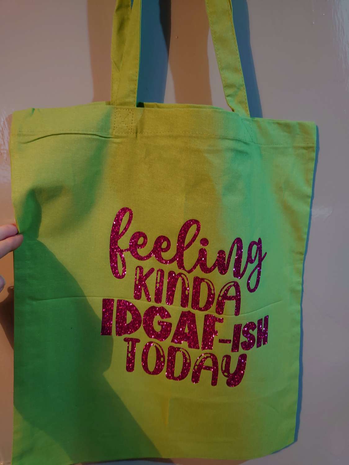 'Oh my gosh it's time to shop' cotton tote bag 'Oh my gosh it's time to shop' cotton tote bag