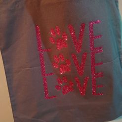 'Oh my gosh it's time to shop' cotton tote bag