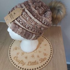 Adult Luxury Pompom Hat