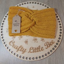 Teen/Adult Ear Warmers/Headband (mustard)