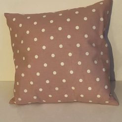 Pink Spotty Cushion