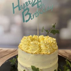 Happy 4th Birthday - Cake Topper - Non Shed / acid free 6 Happy 4th Birthday - Cake Topper - Non Shed / acid free 6