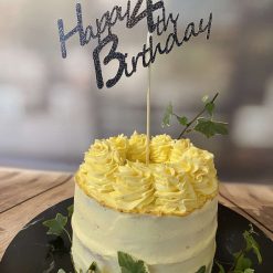 Happy 4th Birthday - Cake Topper - Non Shed / acid free 3 Happy 4th Birthday - Cake Topper - Non Shed / acid free 3