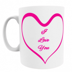 I Love You - Valentines Day Mug