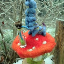Alice in Wonderland Caterpillar, Needle Felt Animal, Needle Felt Caterpillar, Hookah, Fantasy art, needle felting, fibre art, wildlife art, animal art, 2 Alice in Wonderland Caterpillar, Needle Felt Animal, Needle Felt Caterpillar, Hookah, Fantasy art, needle felting, fibre art, wildlife art, animal art, 10