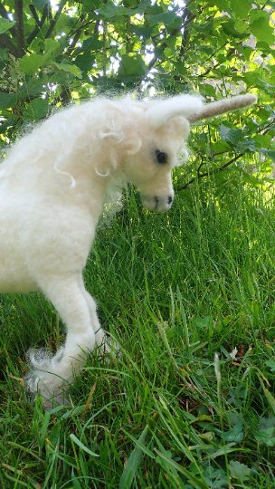 Needle Felt Unicorn, Needle Felted Animal, Wool Sculpture, Felted Unicorn, Fibre Art, Sculpture, Gift, Woodland Creature, Fantasy art Needle Felt Unicorn, Needle Felted Animal, Wool Sculpture, Felted Unicorn, Fibre Art, Sculpture, Gift, Woodland Creature, Fantasy art