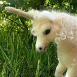 Needle Felt Unicorn, Needle Felted Animal, Wool Sculpture, Felted Unicorn, Fibre Art, Sculpture, Gift, Woodland Creature, Fantasy art 2 Needle Felt Unicorn, Needle Felted Animal, Wool Sculpture, Felted Unicorn, Fibre Art, Sculpture, Gift, Woodland Creature, Fantasy art 5