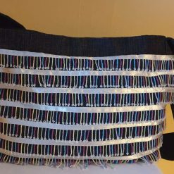 Upcycled Denim mirrored Med Tote Bag