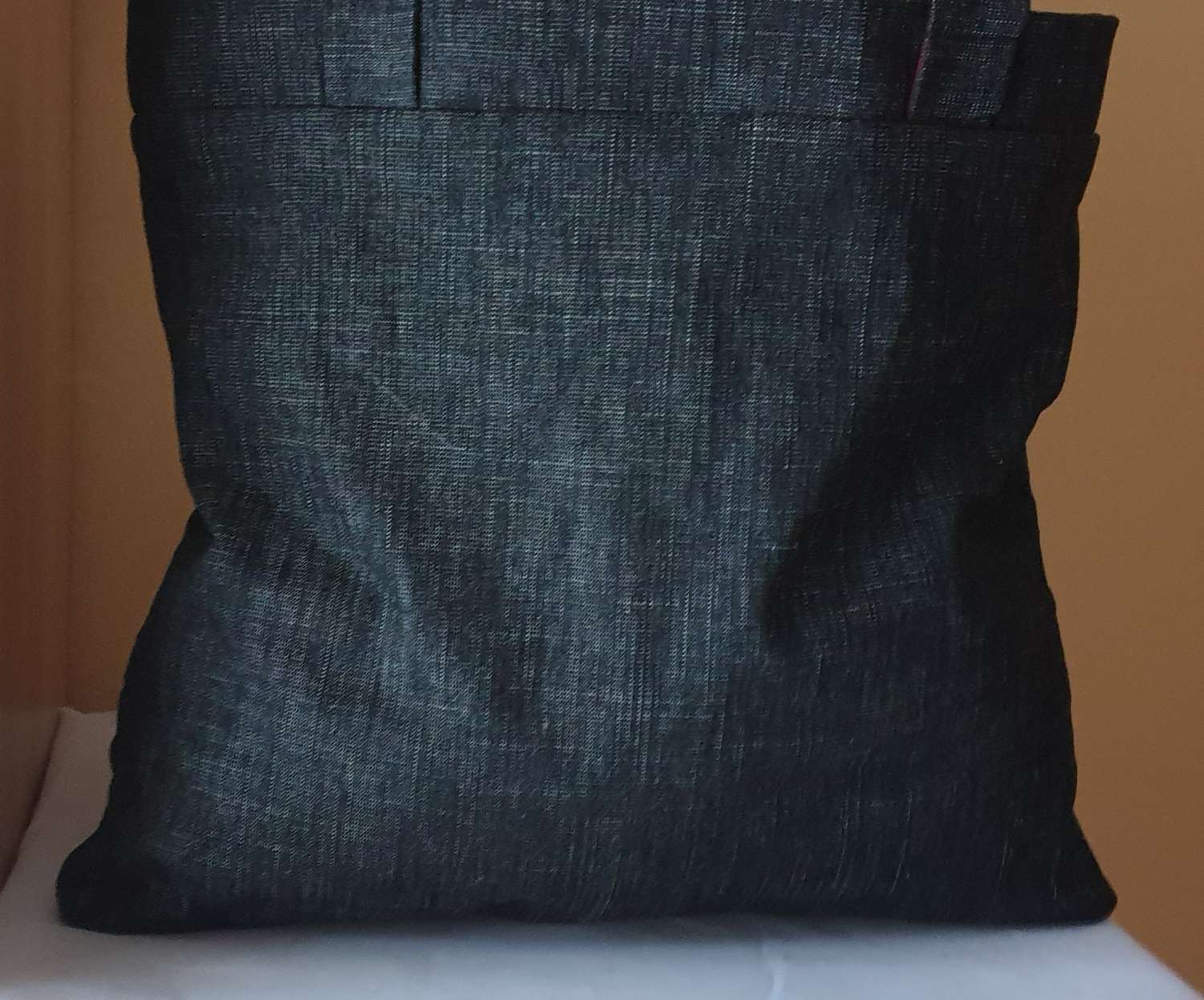 Upcycled Denim mirrored Med Tote Bag Upcycled Denim mirrored Med Tote Bag