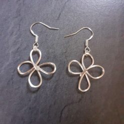 Silver Flower Earrings 1 Silver Flower Earrings 4