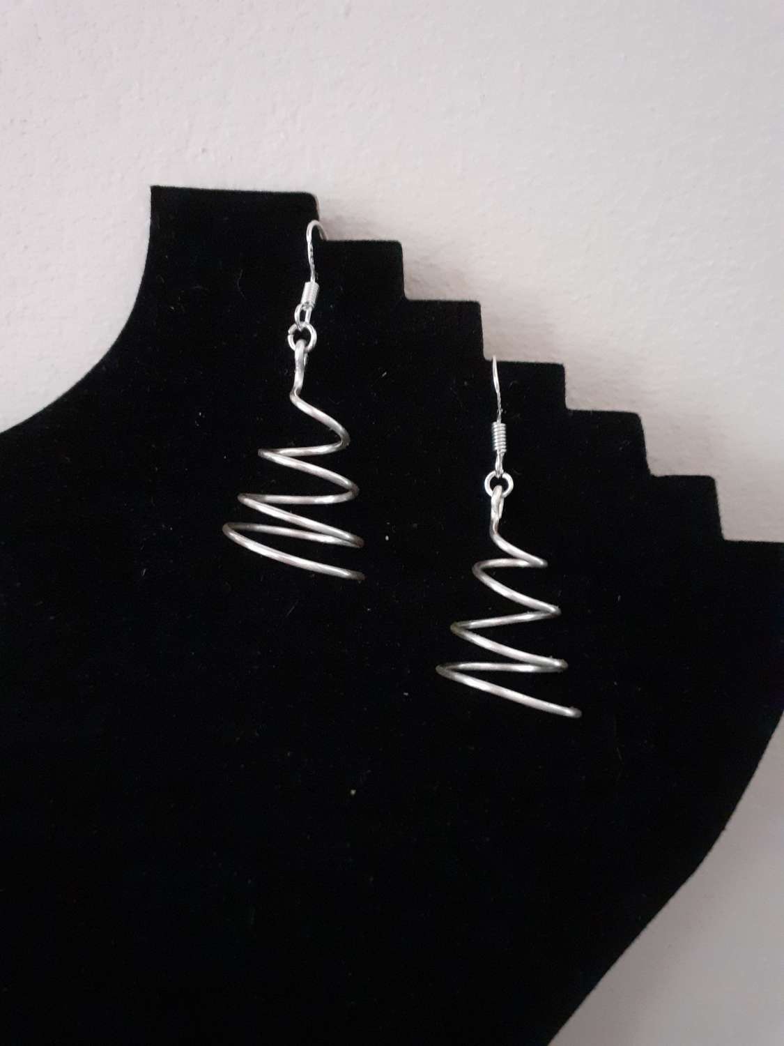 20200809_174740 - Copy Silver Spiral Dangle Earrings 1