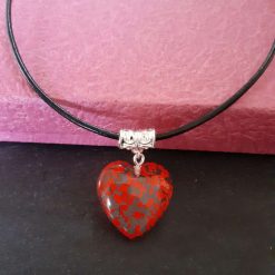 Red Heart Necklace 1 Red Heart Necklace 1