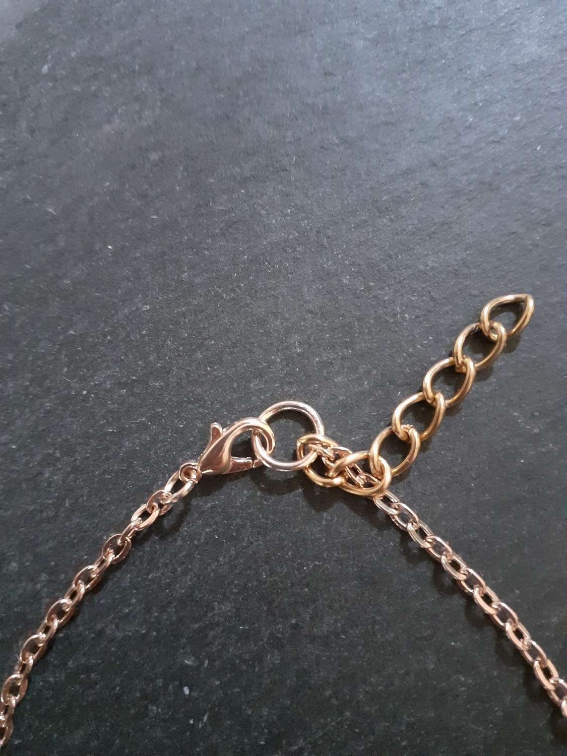 Rose Gold Decreasing Circle Necklace Rose Gold Decreasing Circle Necklace