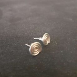 Sterling Silver Swirl Studs 4 Sterling Silver Swirl Studs 4
