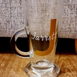 Personalised Hot Chocolate/ Coffee/ Latte Glasses 2 Personalised Hot Chocolate/ Coffee/ Latte Glasses 2