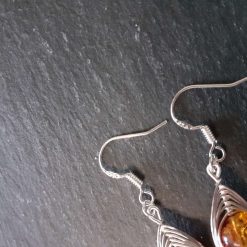 Orange Dangle Earrings 4 Orange Dangle Earrings 4