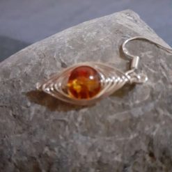 Orange Dangle Earrings 3 Orange Dangle Earrings 3