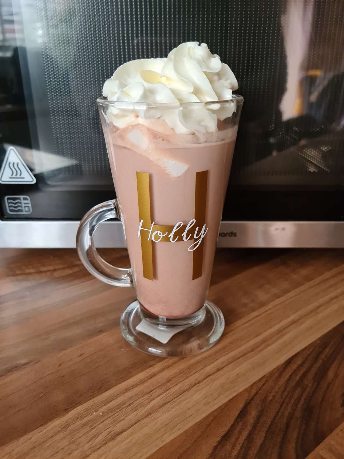 Personalised Hot Chocolate/ Coffee/ Latte Glasses Personalised Hot Chocolate/ Coffee/ Latte Glasses