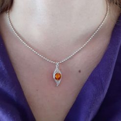 Orange Pendant Necklace 2 Orange Pendant Necklace 2