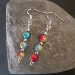 Rainbow Dangle Earrings