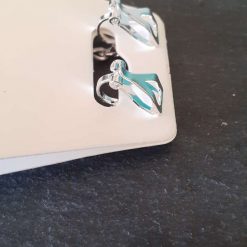 Clip on geometric dangle earrings 3 Clip on geometric dangle earrings 9