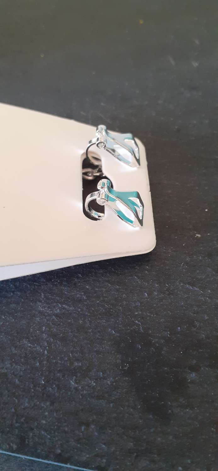 20210226_111816 Clip on geometric dangle earrings 4