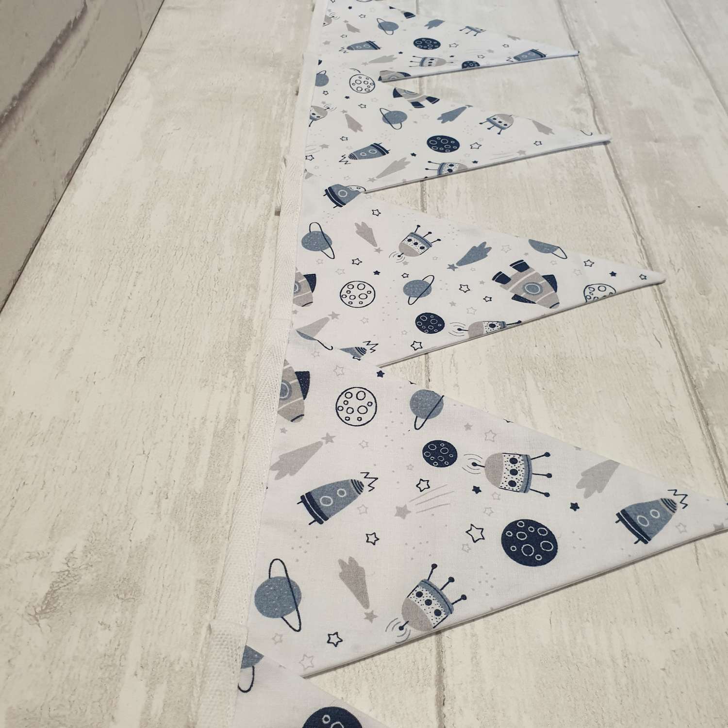 Galaxy Bunting, Space Bunting, Rocket Bunting, Nursery Bunting, Kids Bunting, Garland, Fabric Bunting, 100% Cotton Bunting, 10 double sided flags 2.5m Galaxy Bunting, Space Bunting, Rocket Bunting, Nursery Bunting, Kids Bunting, Garland, Fabric Bunting, 100% Cotton Bunting, 10 double sided flags 2.5m