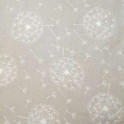 Grey & White Table Runner, 100% Cotton, Grey Table Runner with White Dandelions, Table Decor, Homer Decor, Gift Idea, Grey Table Runner 4 Grey & White Table Runner, 100% Cotton, Grey Table Runner with White Dandelions, Table Decor, Homer Decor, Gift Idea, Grey Table Runner 4