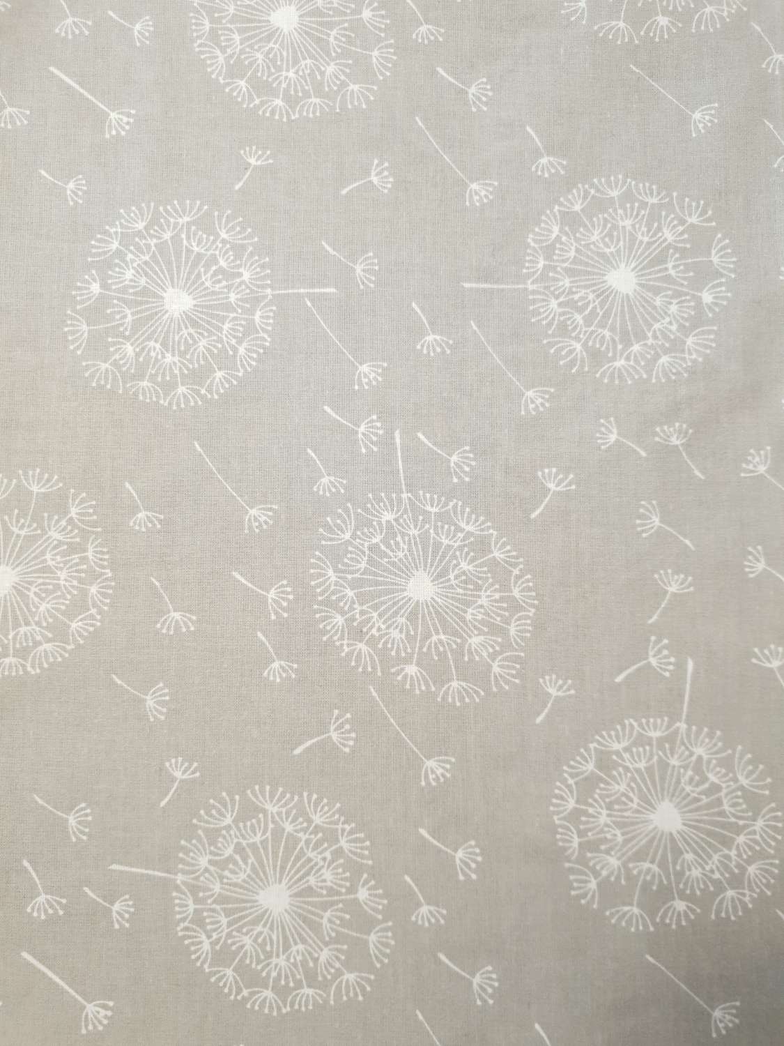 Grey & White Table Runner, 100% Cotton, Grey Table Runner with White Dandelions, Table Decor, Homer Decor, Gift Idea, Grey Table Runner Grey & White Table Runner, 100% Cotton, Grey Table Runner with White Dandelions, Table Decor, Homer Decor, Gift Idea, Grey Table Runner