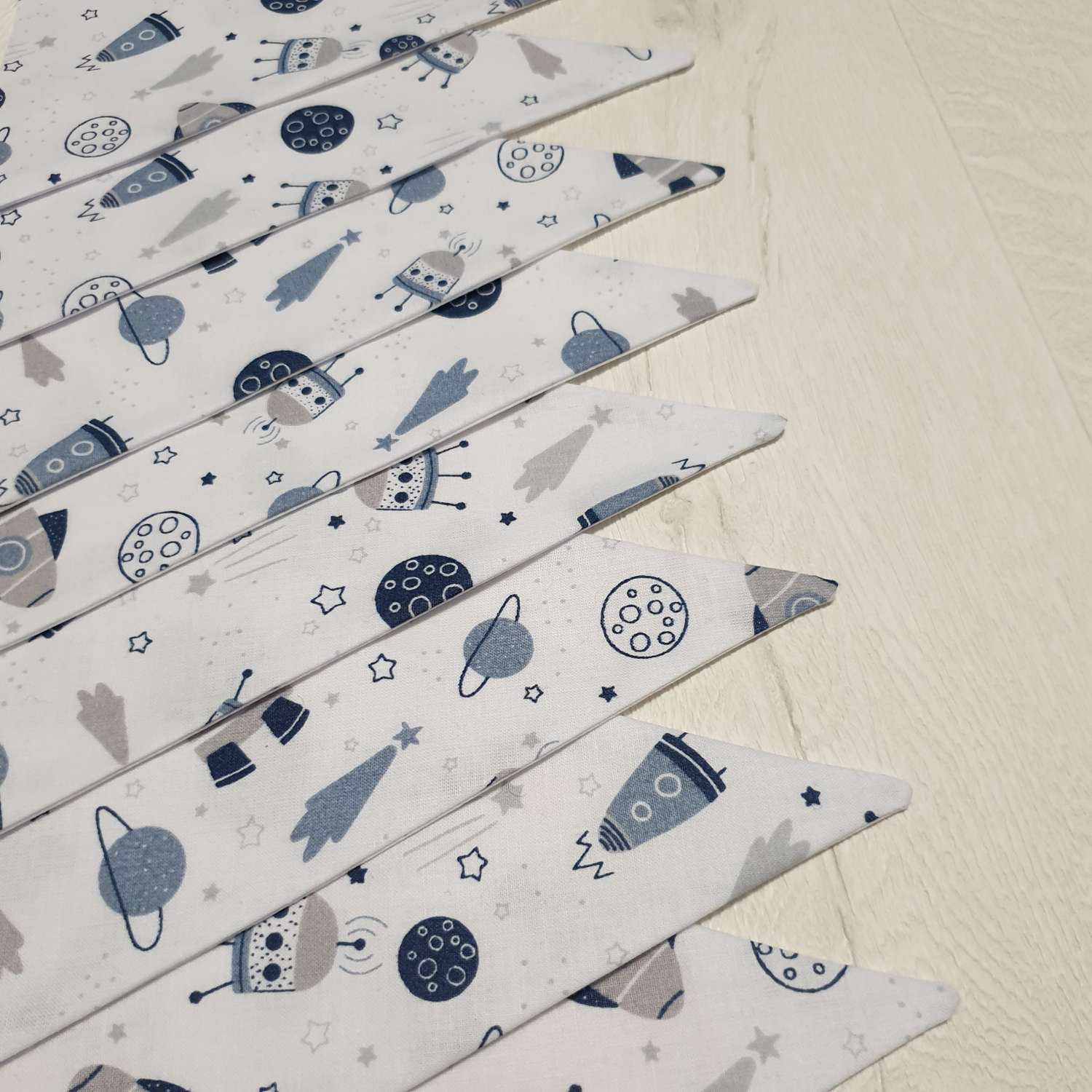 Galaxy Bunting, Space Bunting, Rocket Bunting, Nursery Bunting, Kids Bunting, Garland, Fabric Bunting, 100% Cotton Bunting, 10 double sided flags 2.5m Galaxy Bunting, Space Bunting, Rocket Bunting, Nursery Bunting, Kids Bunting, Garland, Fabric Bunting, 100% Cotton Bunting, 10 double sided flags 2.5m
