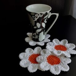 Crochet Daisy Coasters 1