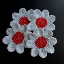 Crochet Daisy Coasters 4