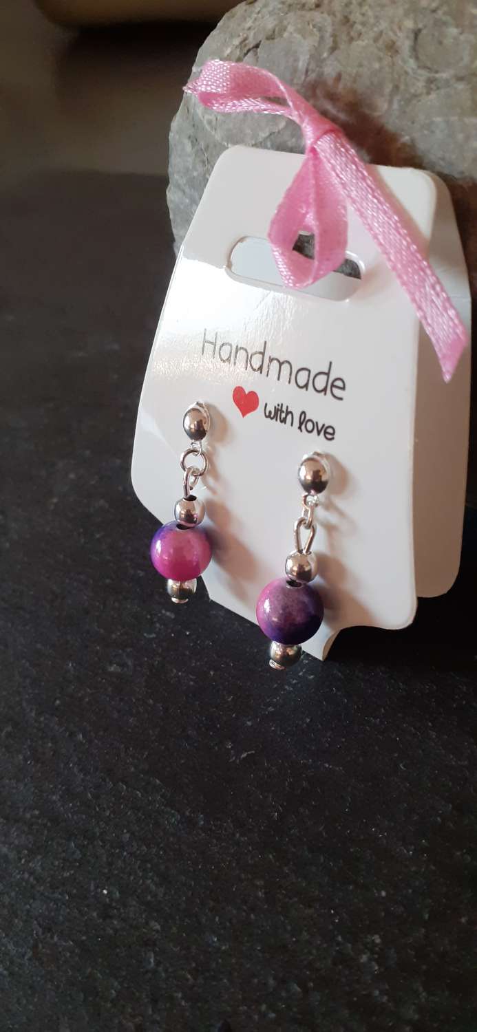 20210319_173521 Rainbow dangle earrings 2