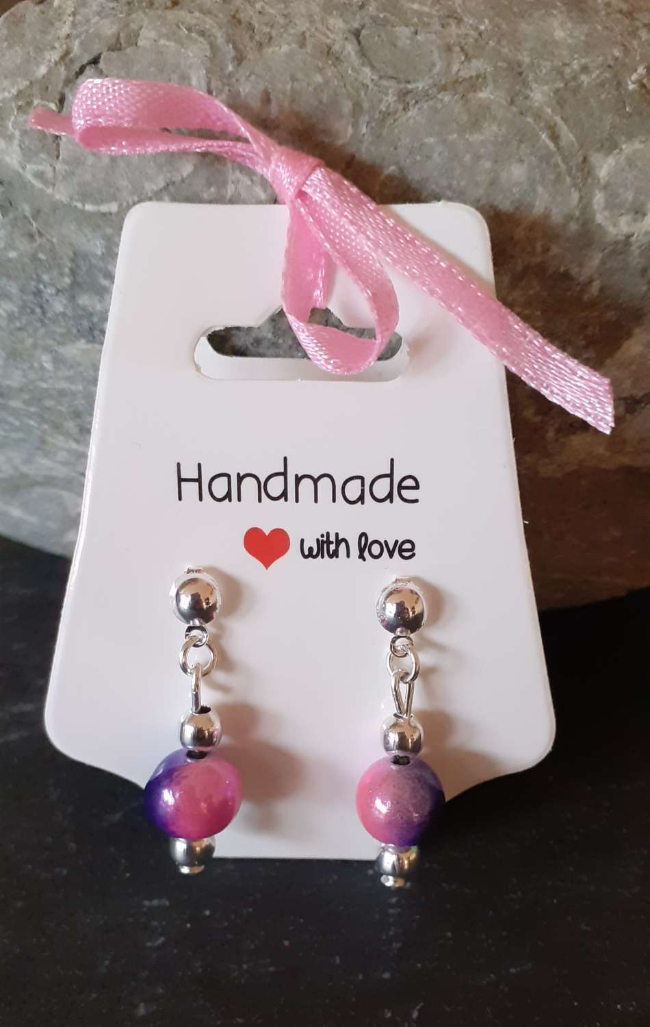 Rainbow dangle earrings Rainbow dangle earrings