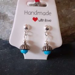 Blue Acorn Earrings 3 Blue Acorn Earrings 3