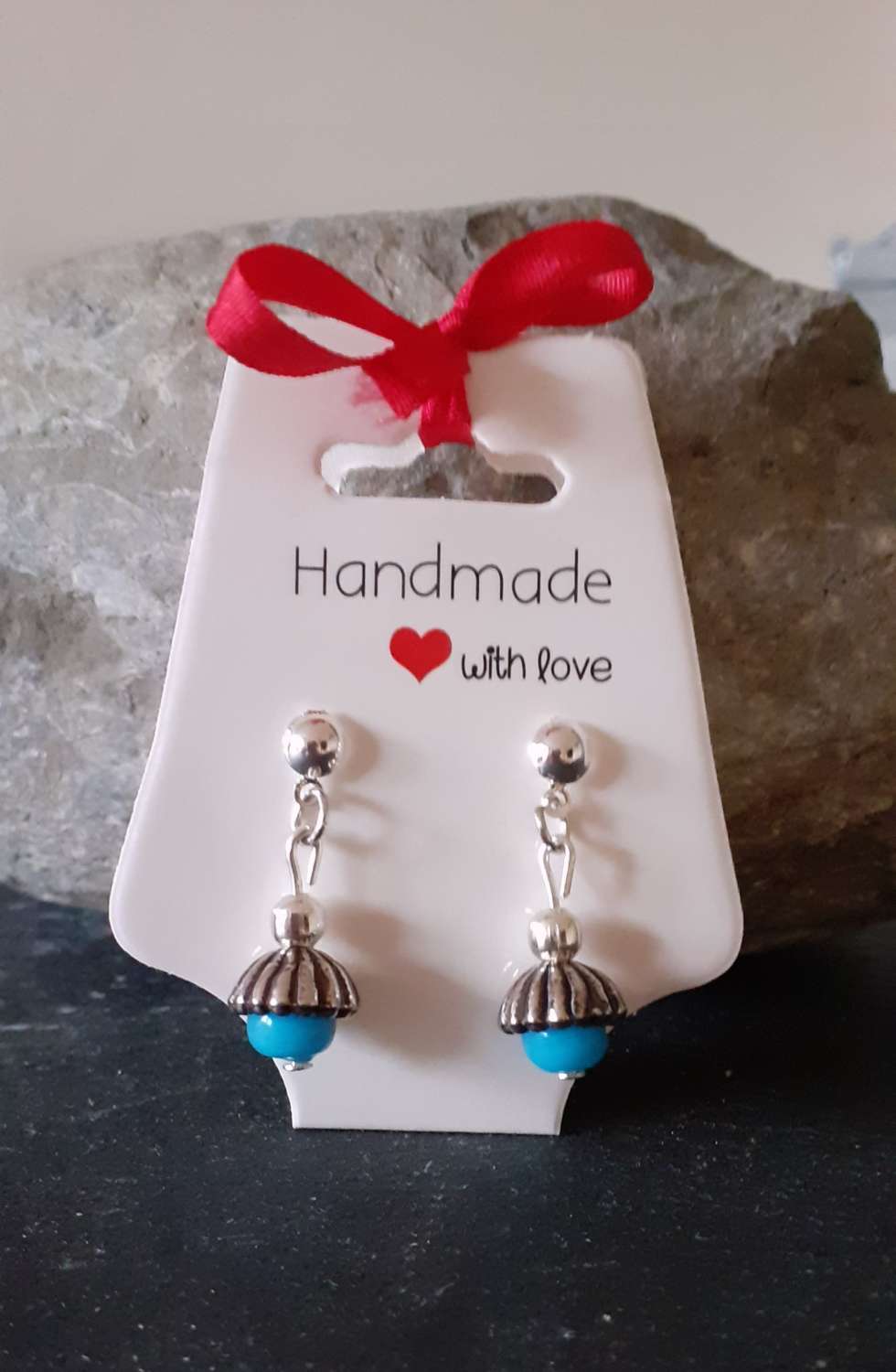 Blue Acorn Earrings Blue Acorn Earrings