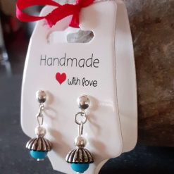Blue Acorn Earrings 1 Blue Acorn Earrings 1