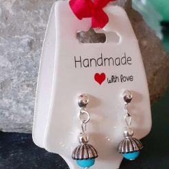 Blue Acorn Earrings 2 Blue Acorn Earrings 2