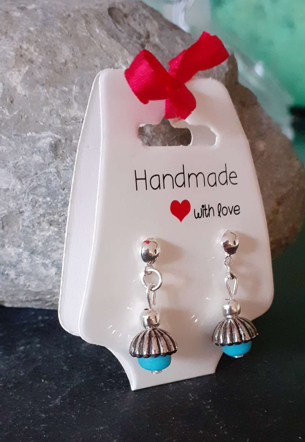 Blue Acorn Earrings Blue Acorn Earrings