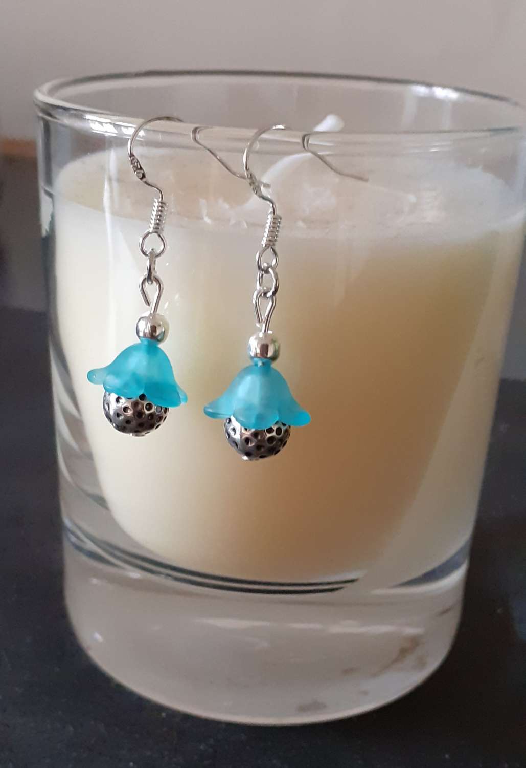 Blue Acorn Earrings Blue Acorn Earrings