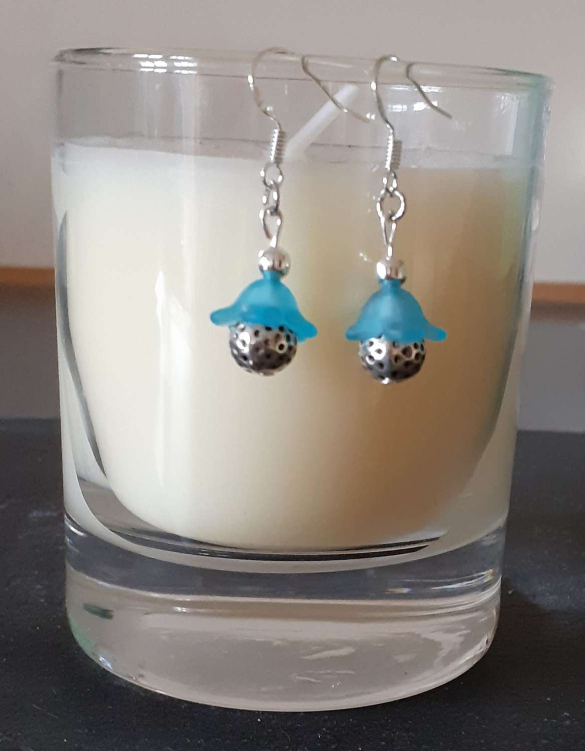 Blue Acorn Earrings Blue Acorn Earrings