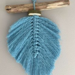Macrame Feather Wall Art