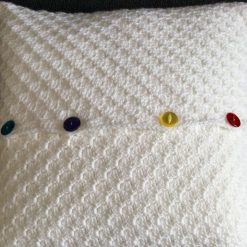 Crochet Rainbow Cushion Covers 4