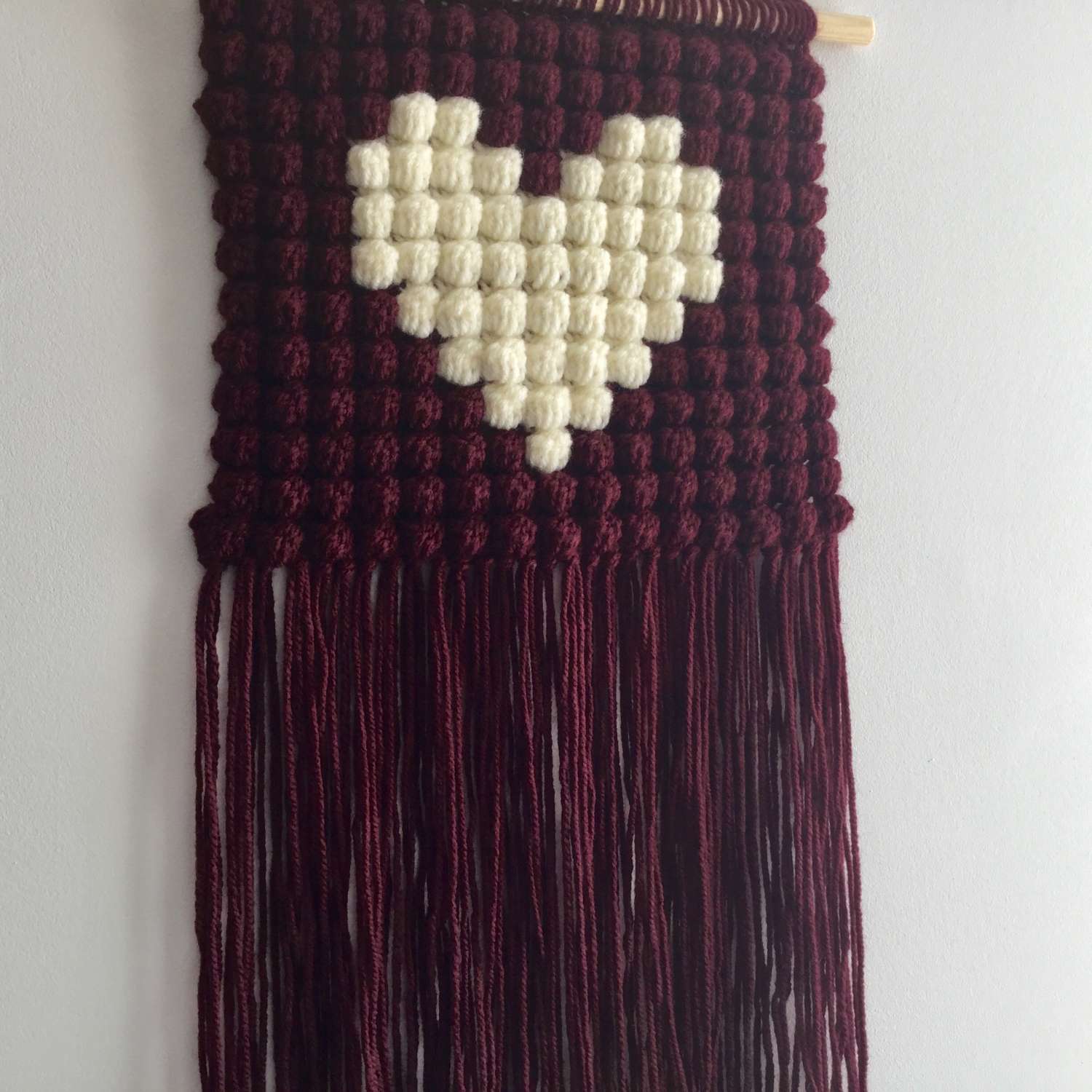 A Crochet Wall Hanging A Crochet Wall Hanging