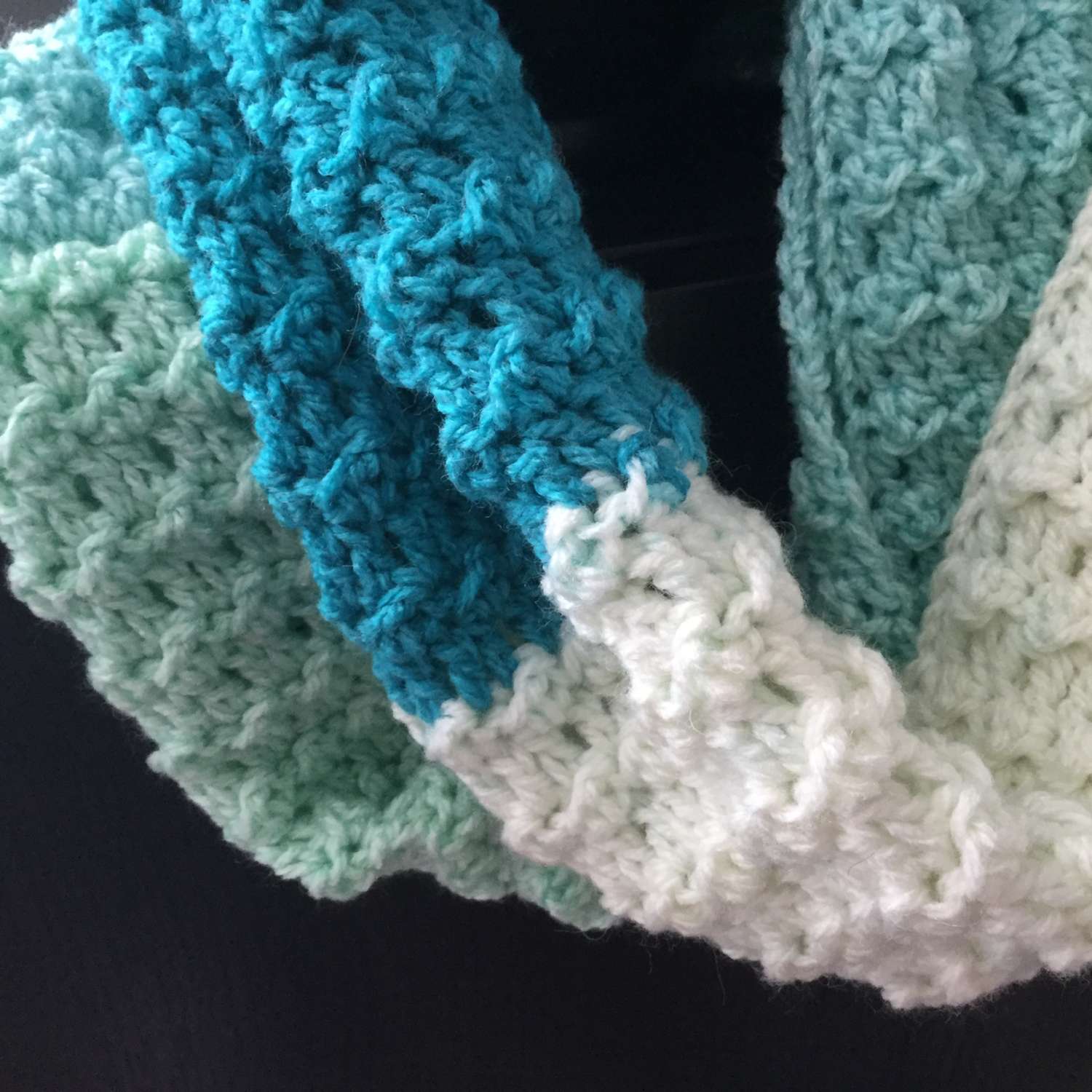 Block Colour Infinity Scarf Block Colour Infinity Scarf