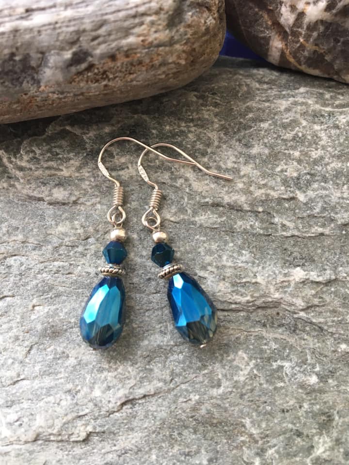 Glamour Glass Drop Earrings Glamour Glass Drop Earrings
